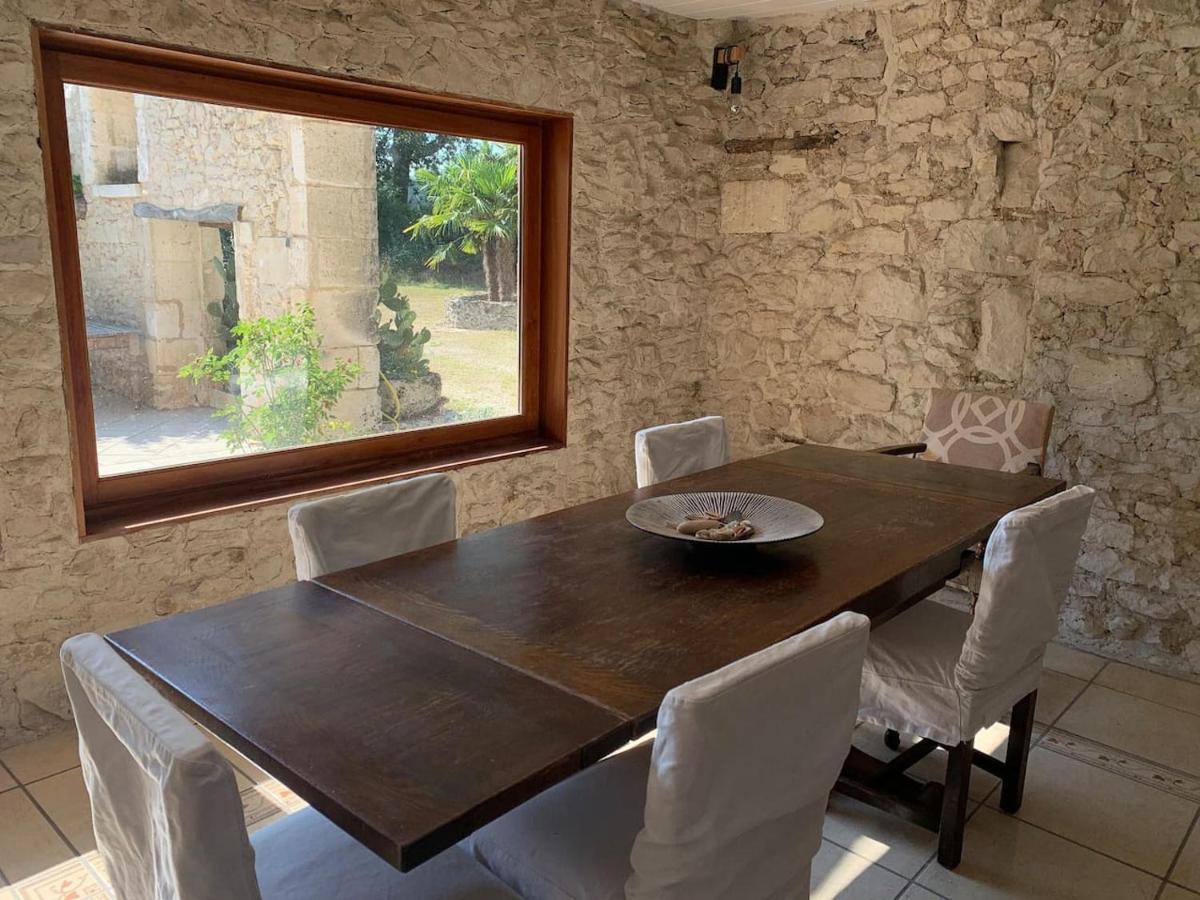 Country Villa For 19 Pool Cinema Football Pitch Verteillac Buitenkant foto